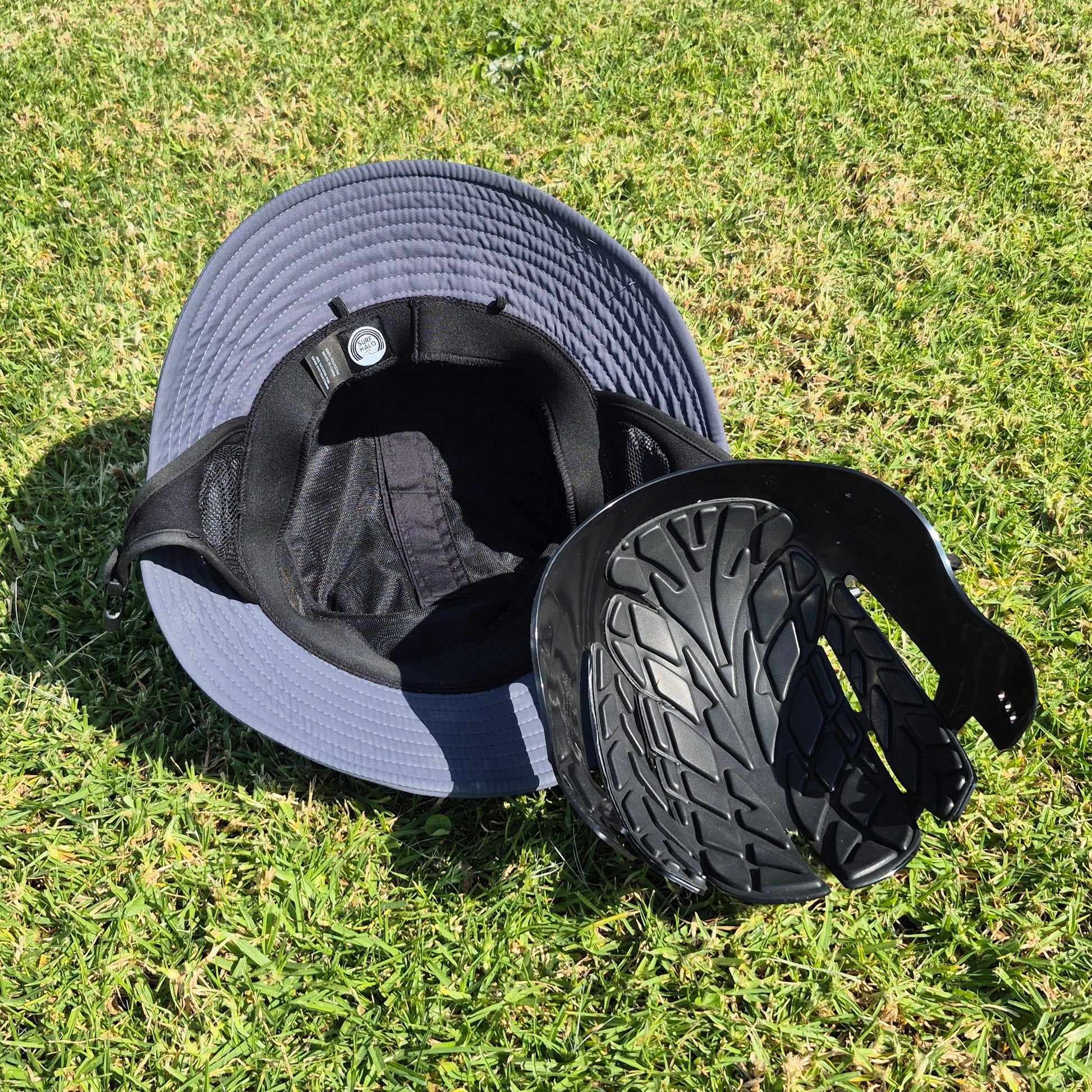 Surf hat with removable inner shell helmet